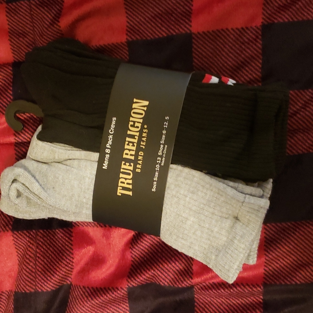 True Religion Crews Socks